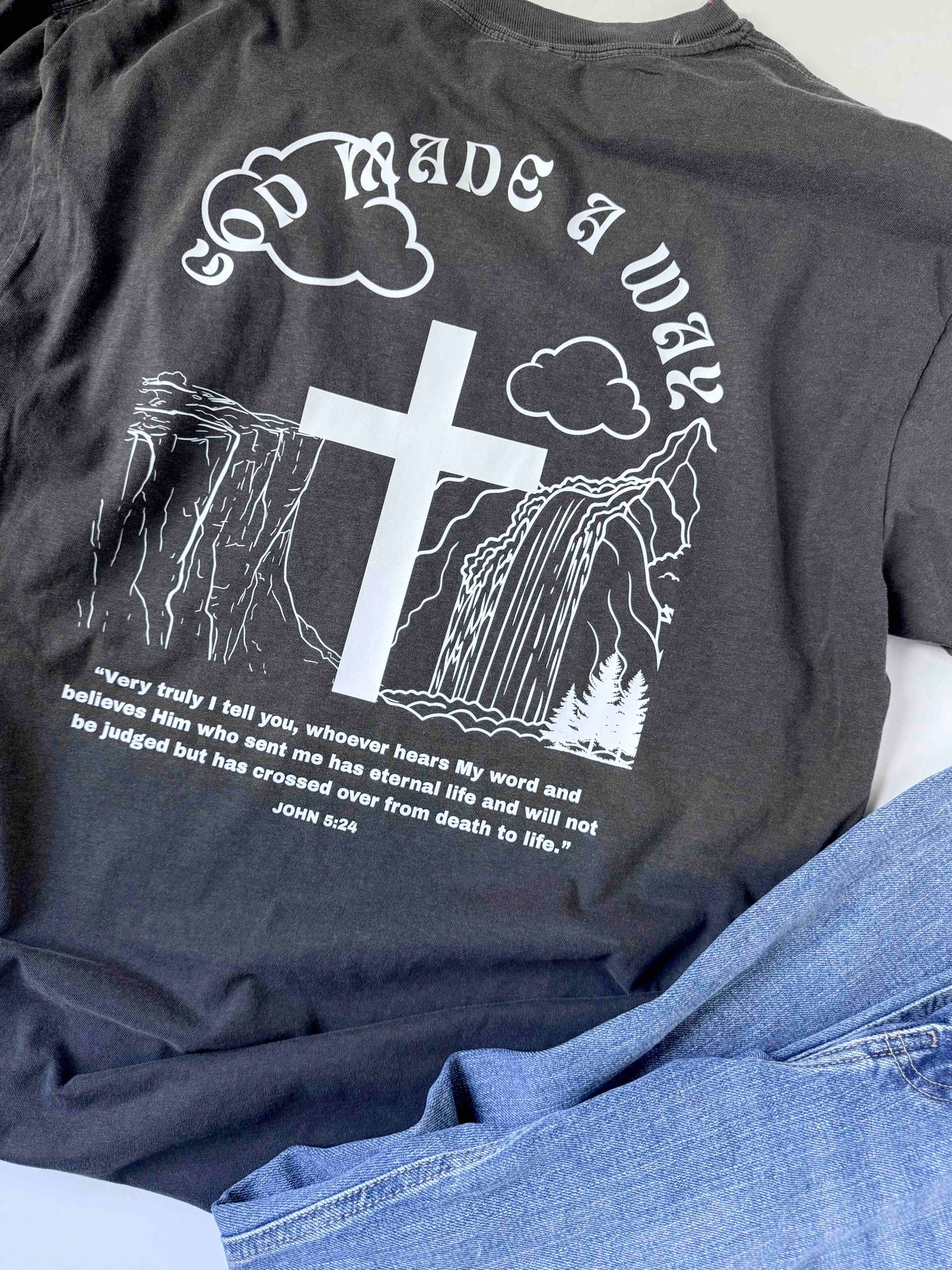 God Made A Way Gospel Unisex Tee