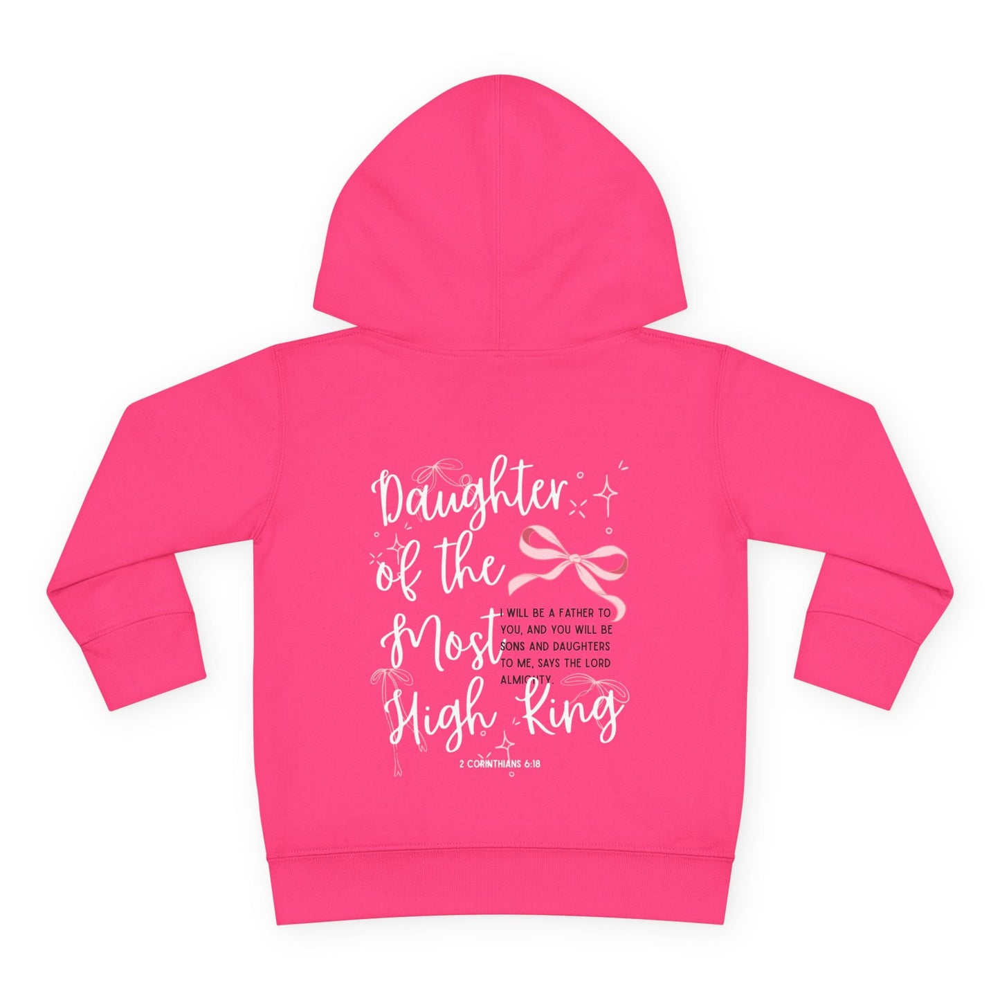 Daughter of the Most High King Toddler Hoodie - Seek and Share Designs