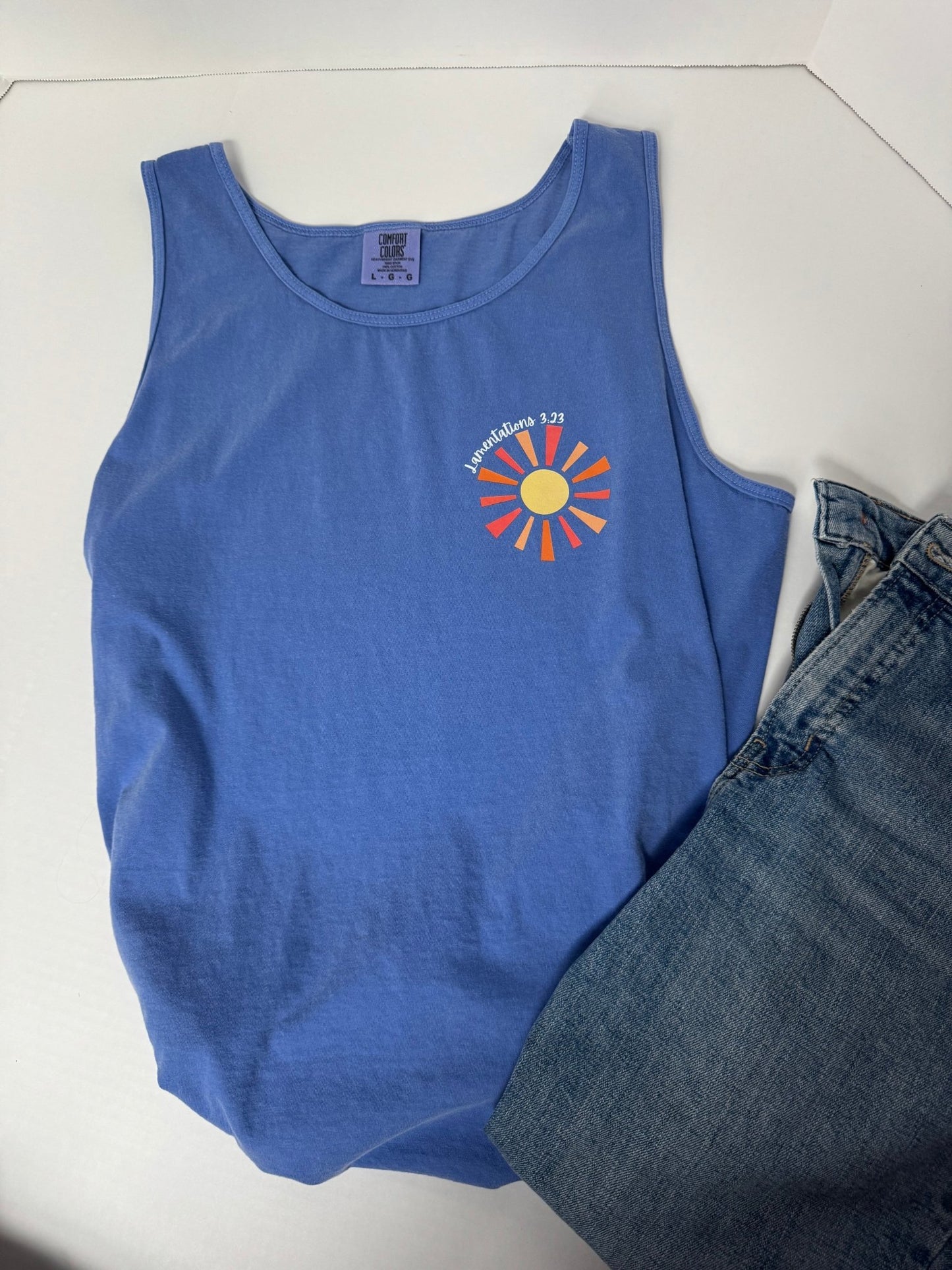 His Mercies Unisex Tank - Seek and Share Designs