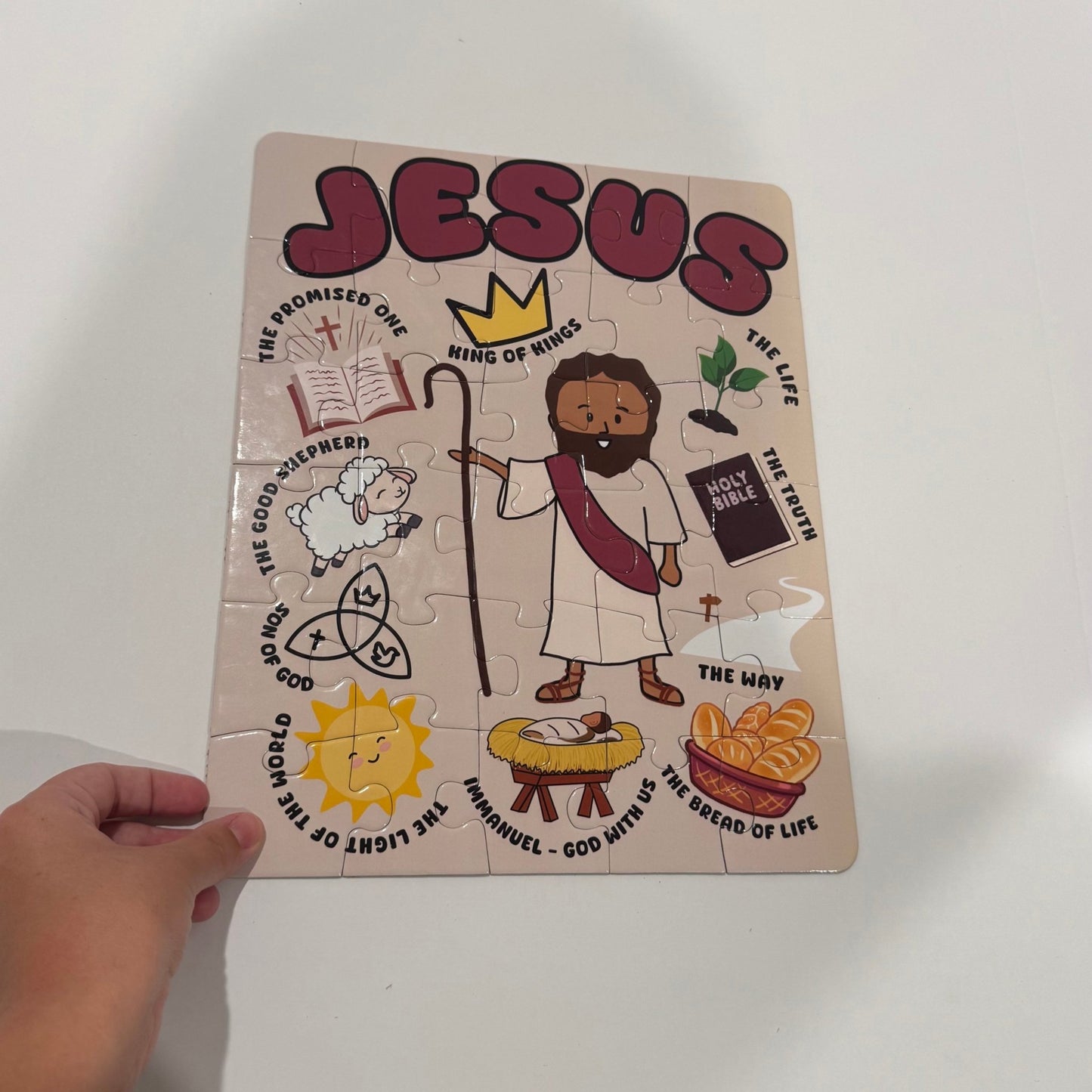 Jesus Is Kids Puzzle - Seek and Share Designs