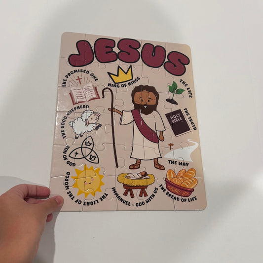 Jesus Is Kids Puzzle - Seek and Share Designs