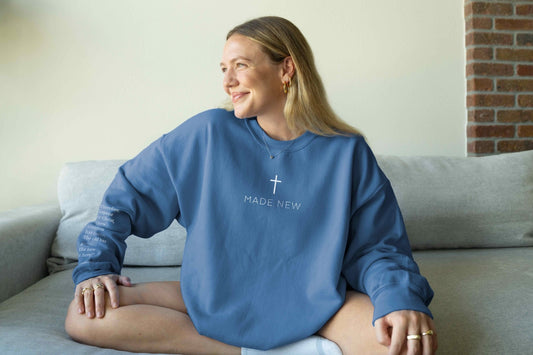 Made New Unisex Sweatshirt - Seek and Share Designs