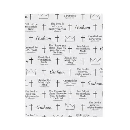 Personalized Christian Baby Blanket