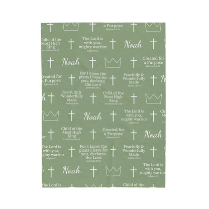 Personalized Christian Baby Blanket