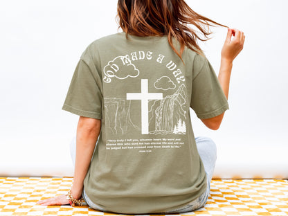 God Made A Way Gospel Unisex Tee
