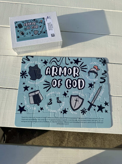 Armor of God Kids Puzzle - Seek and Share Designs