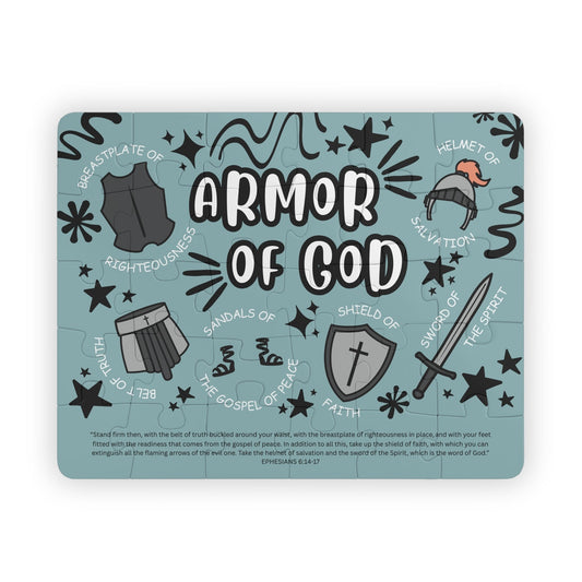 Armor of God Kids Puzzle - Seek and Share Designs