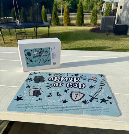 Armor of God Kids Puzzle - Seek and Share Designs