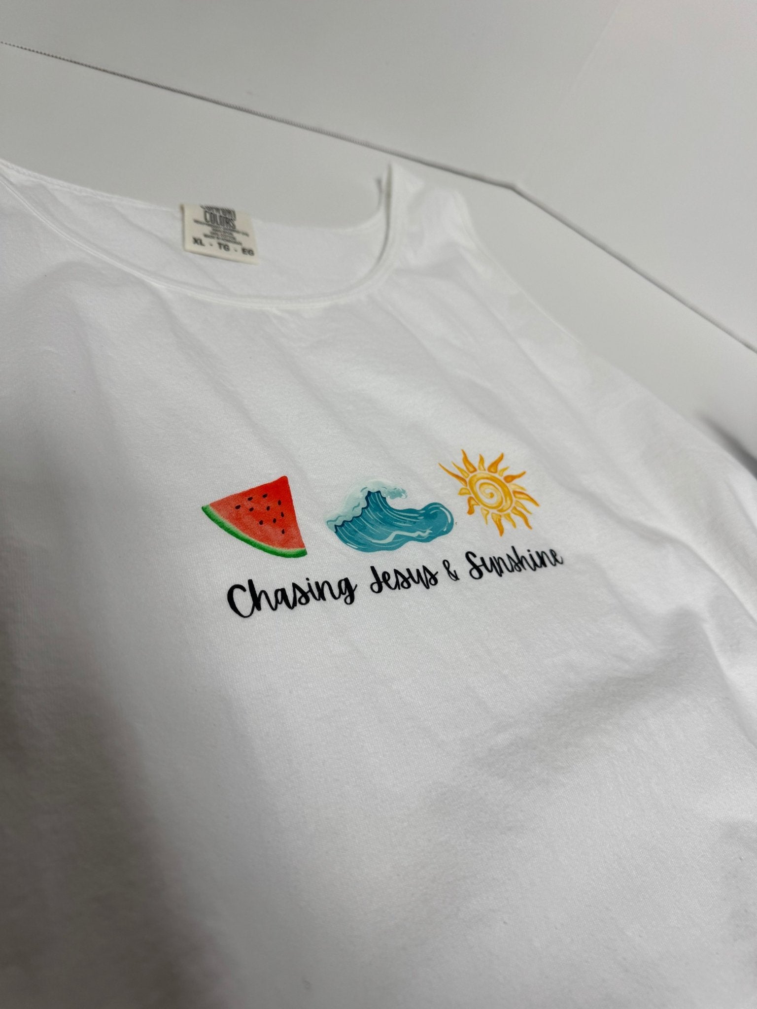 Chasing Jesus Unisex Tank - Seek and Share Designs