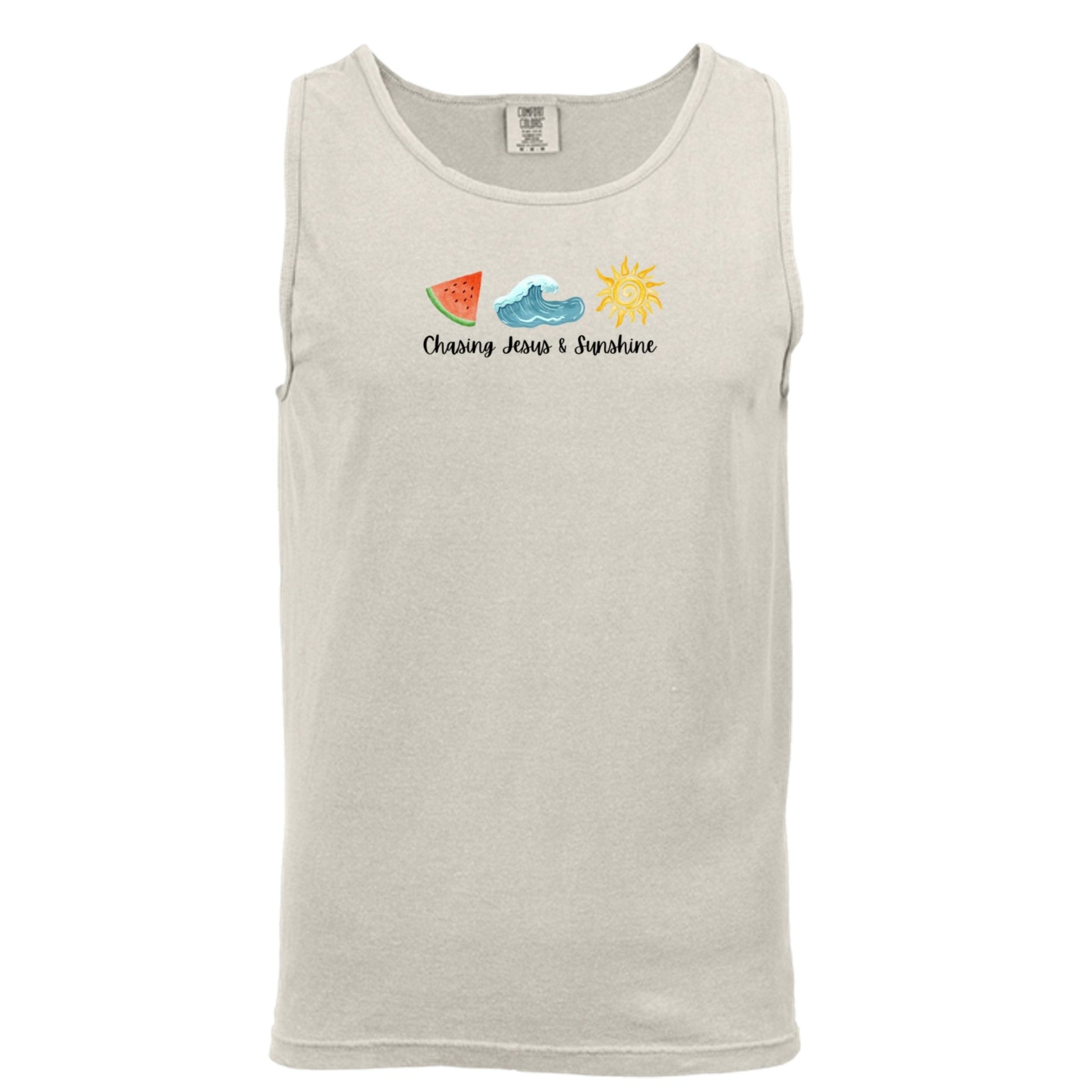 Chasing Jesus Unisex Tank - Seek and Share Designs