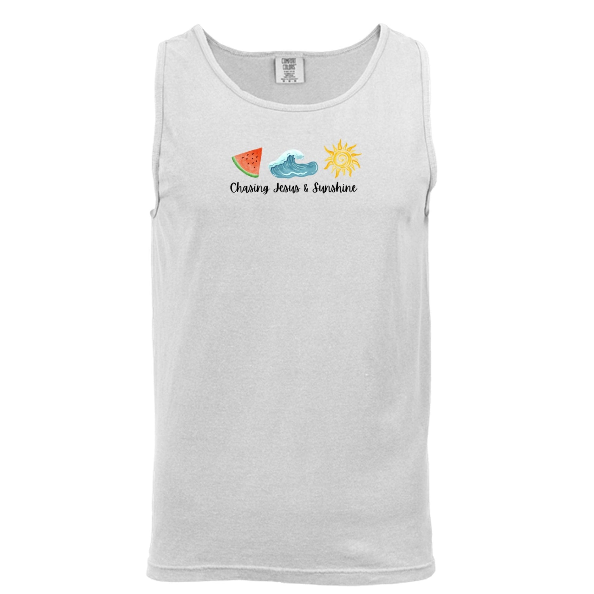 Chasing Jesus Unisex Tank - Seek and Share Designs