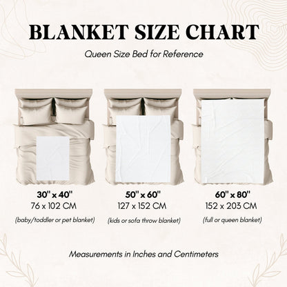 Christian ABC Minky, Sherpa Baby + Throw Blanket, 3 Sizes - Seek and Share Designs