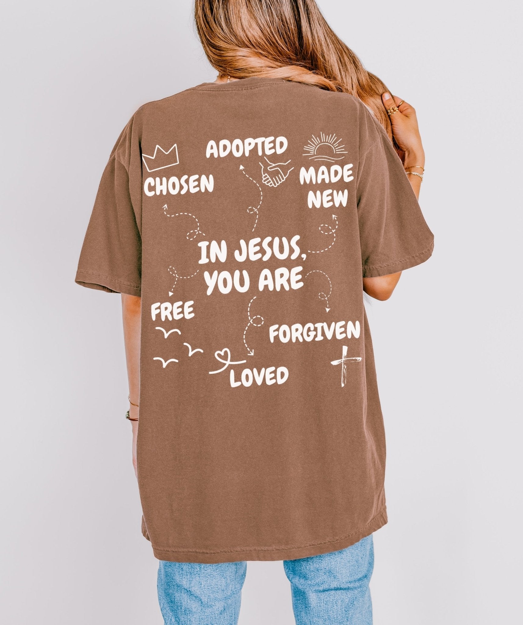 Christian Affirmation Adult Unisex Tee - Seek and Share Designs