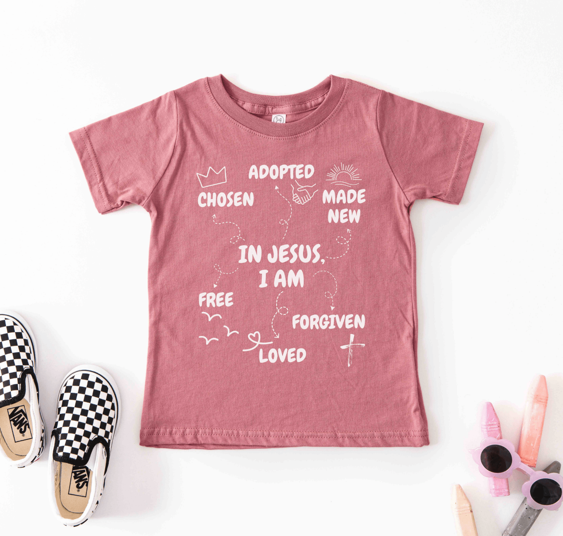 Christian Affirmation Unisex Toddler Tee - Seek and Share Designs