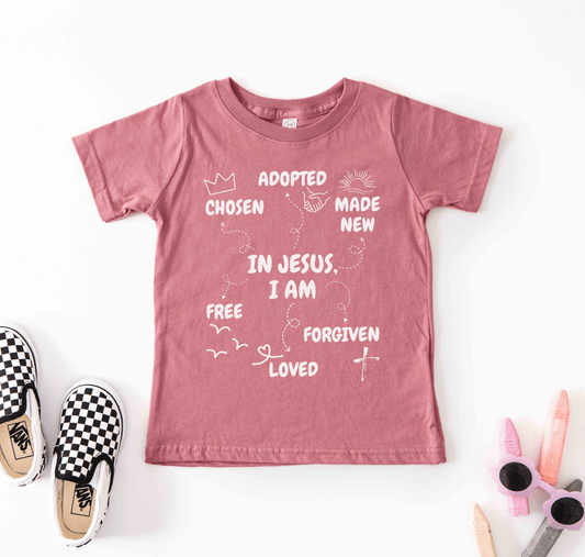 Christian Affirmation Unisex Toddler Tee - Seek and Share Designs