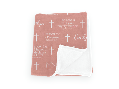 Personalized Christian Baby Blanket