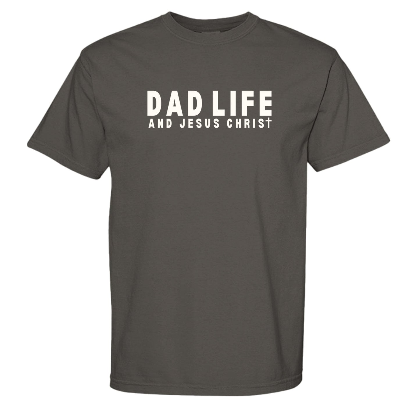 Dad Life and Jesus Christ Unisex Tee - Seek and Share Designs