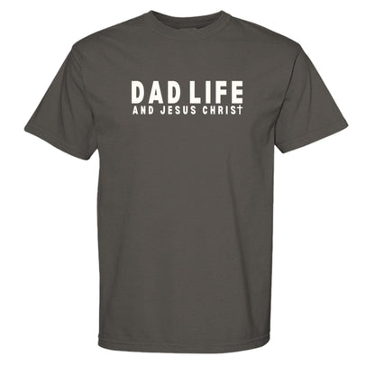 Dad Life and Jesus Christ Unisex Tee - Seek and Share Designs