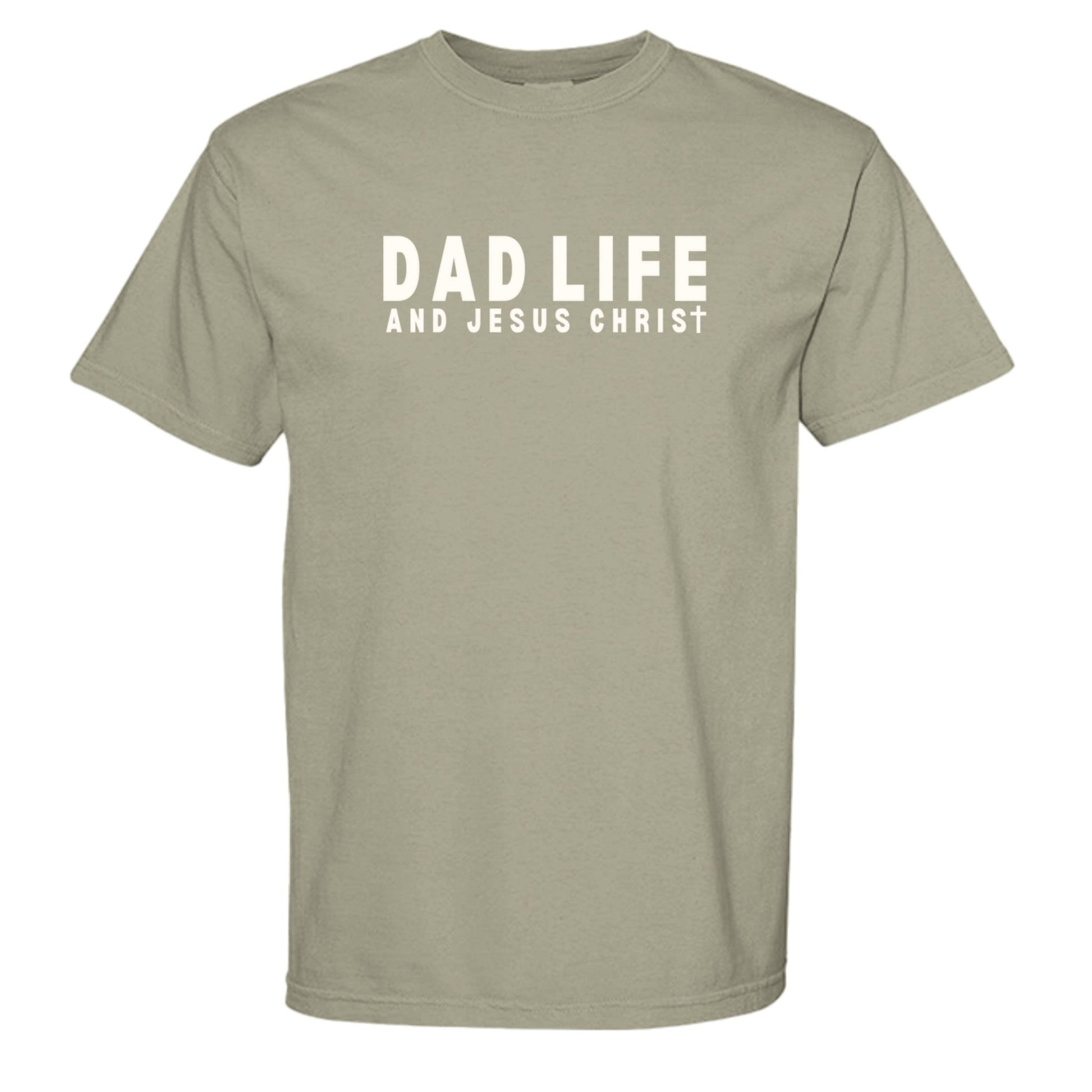 Dad Life and Jesus Christ Unisex Tee - Seek and Share Designs