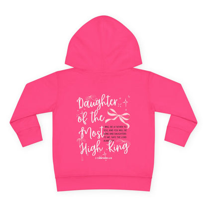 Daughter of the Most High King Toddler Hoodie - Seek and Share Designs