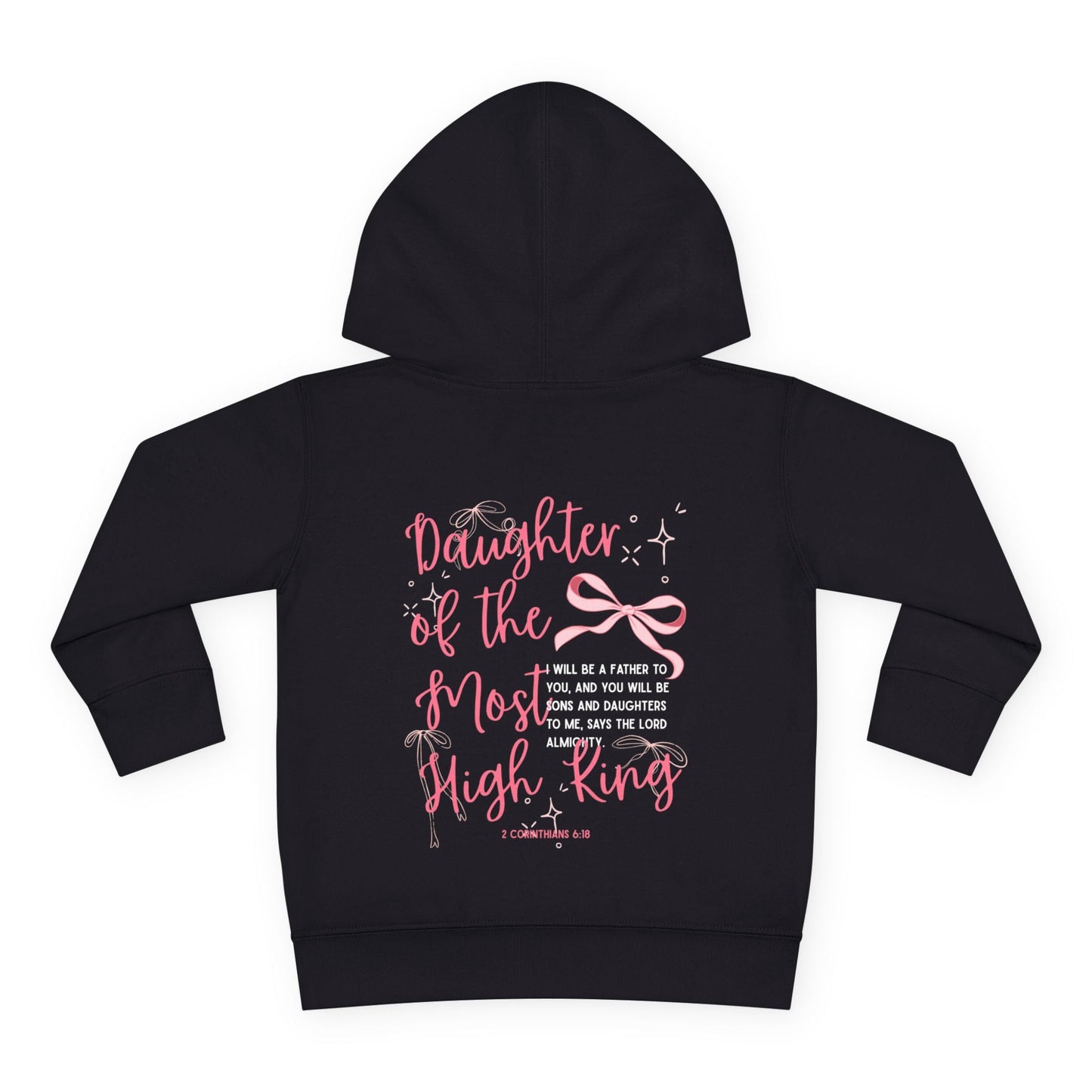 Daughter of the Most High King Toddler Hoodie - Seek and Share Designs