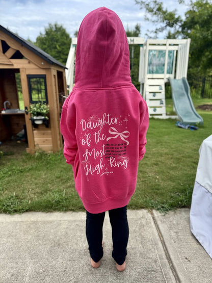 Daughter of the Most High King Toddler Hoodie - Seek and Share Designs