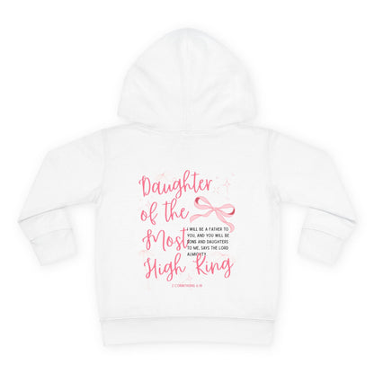 Daughter of the Most High King Toddler Hoodie - Seek and Share Designs