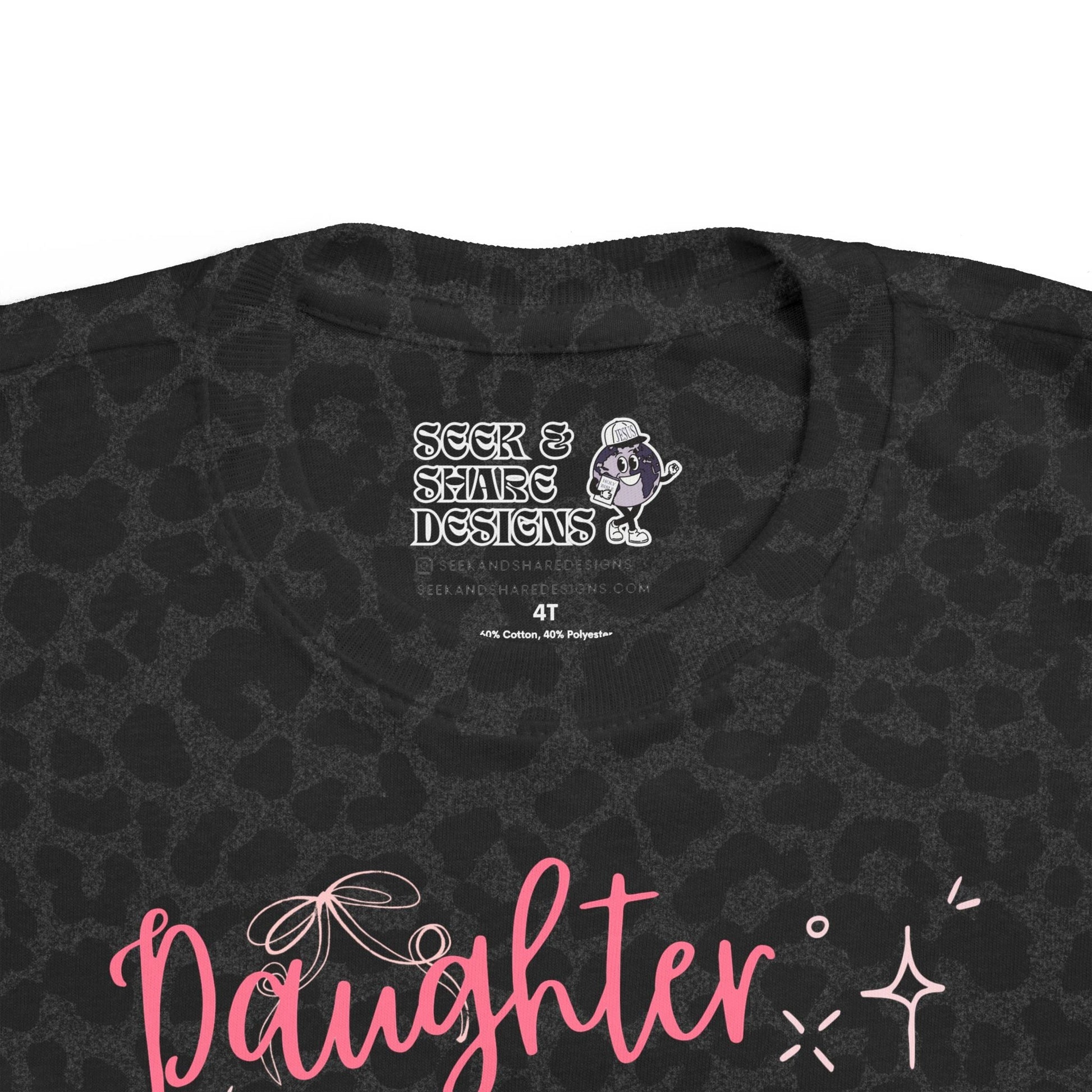Daughter of the Most High King Toddler Tee - Seek and Share Designs