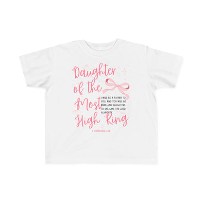 Daughter of the Most High King Toddler Tee - Seek and Share Designs