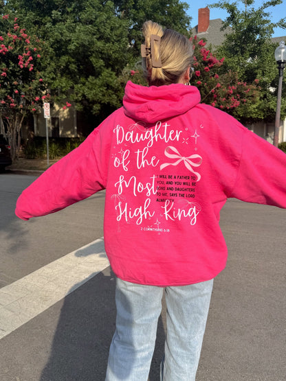 Daughter of the Most High King Unisex Hoodie - Seek and Share Designs