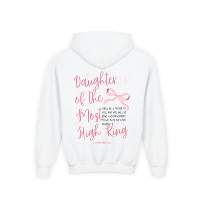 Daughter of the Most High King Youth Hoodie - Seek and Share Designs