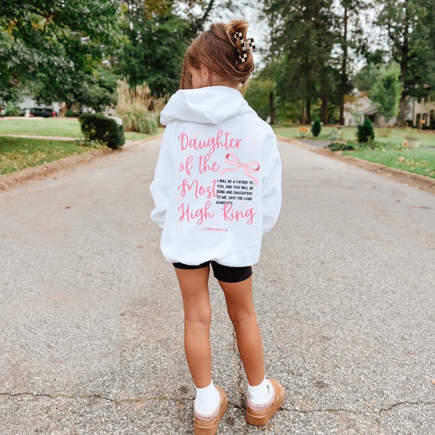 Daughter of the Most High King Youth Hoodie - Seek and Share Designs