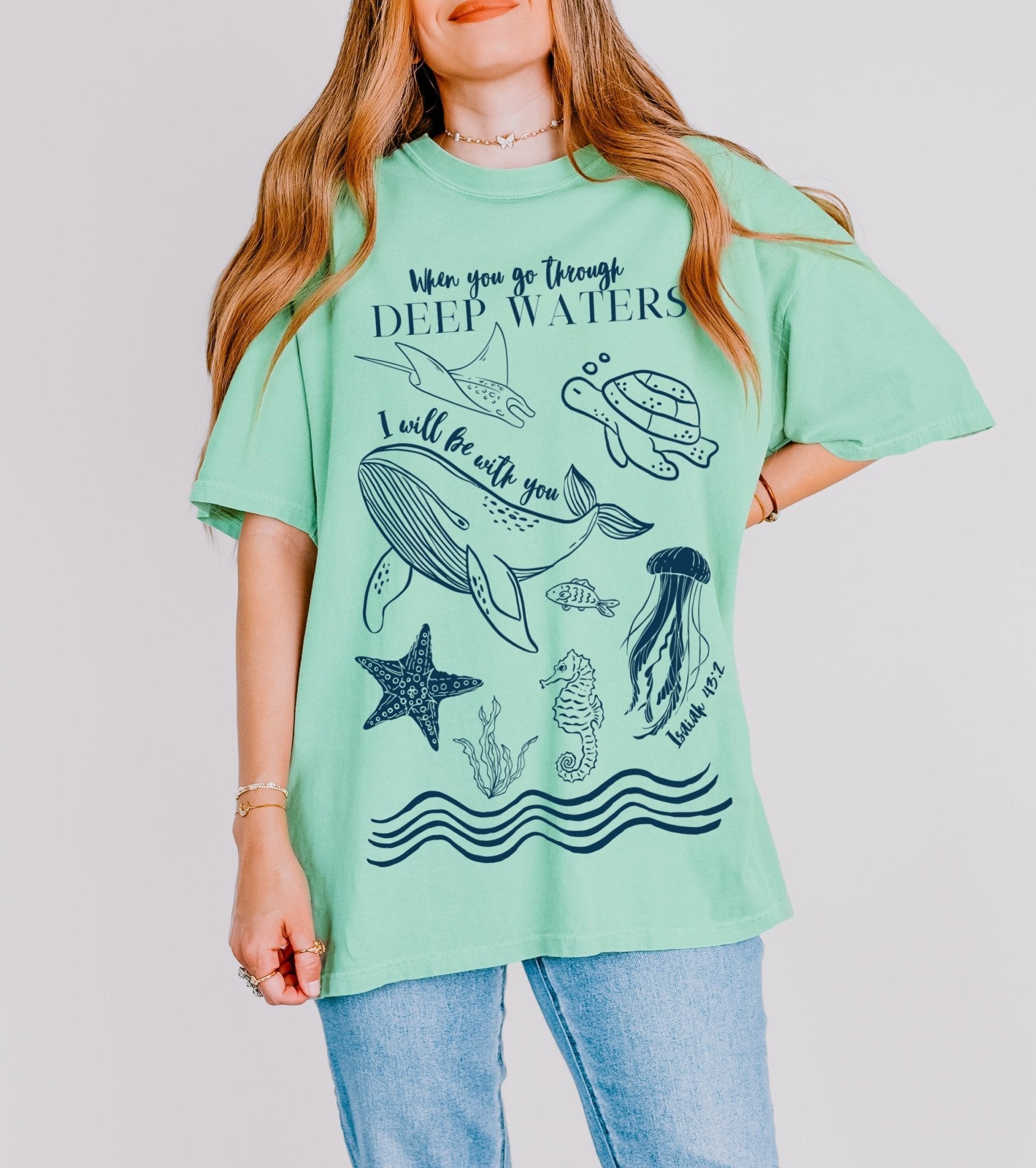 Deep Waters Unisex Tee - Seek and Share Designs