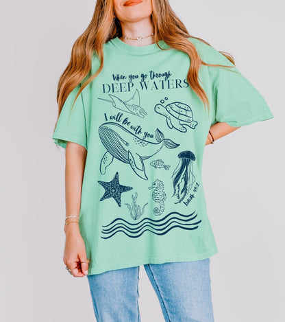 Deep Waters Unisex Tee - Seek and Share Designs