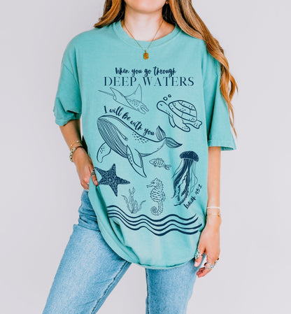 Deep Waters Unisex Tee - Seek and Share Designs