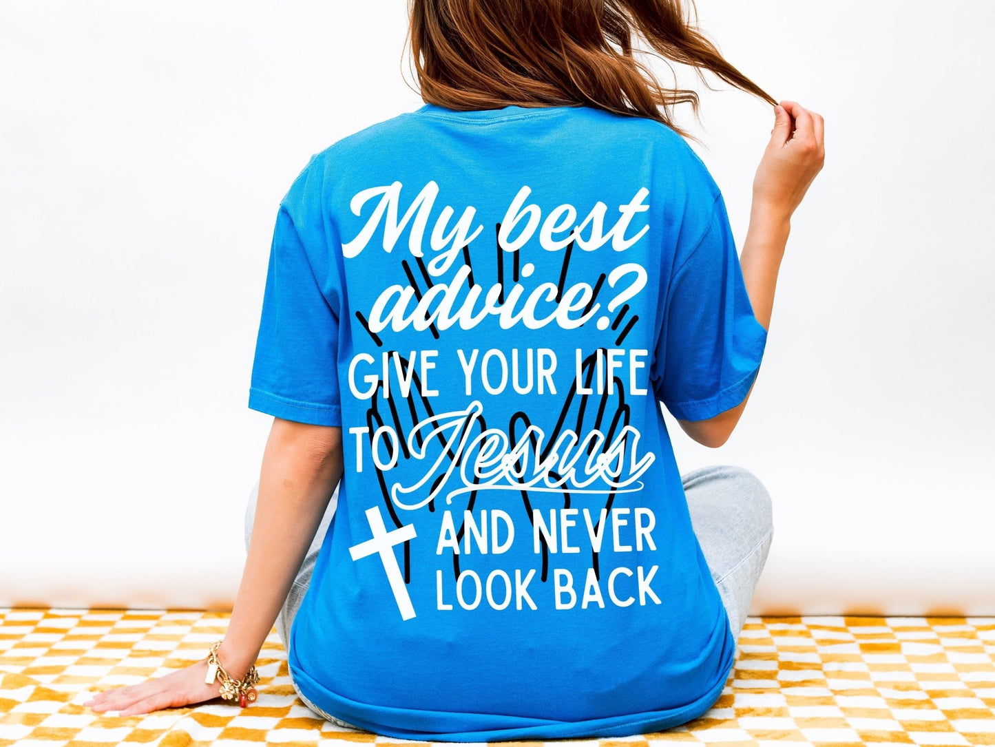 Give Your Life To Jesus Unisex Tee - Seek and Share Designs