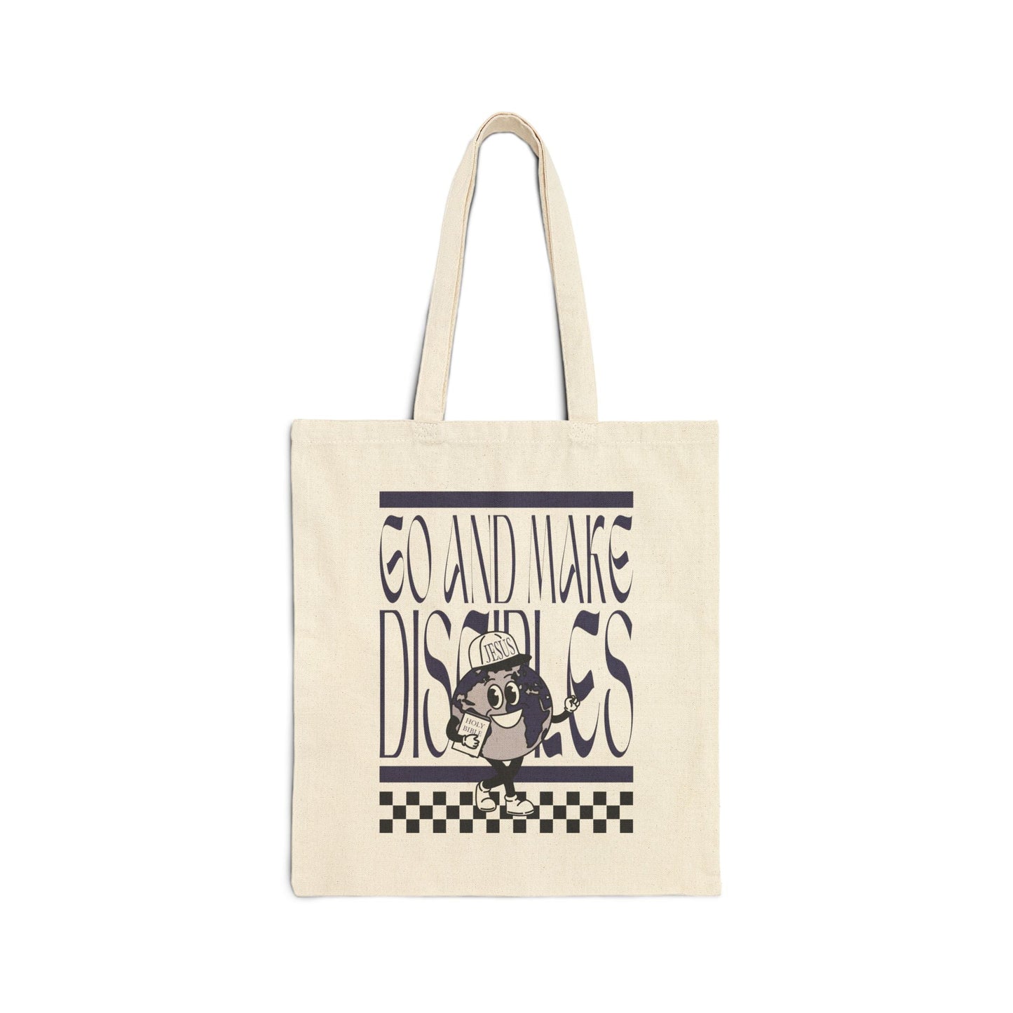 Go and Make Disciples Tote Bag - Seek and Share Designs