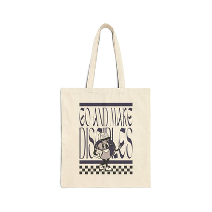 Go and Make Disciples Tote Bag - Seek and Share Designs