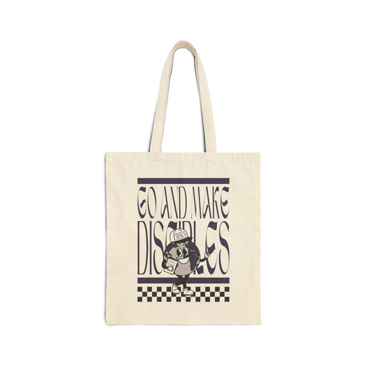 Go and Make Disciples Tote Bag - Seek and Share Designs