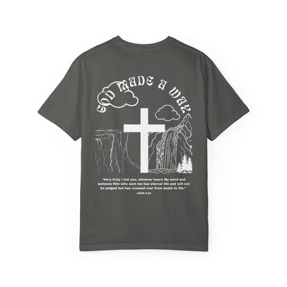 God Made a Way Unisex Tee - Seek and Share Designs