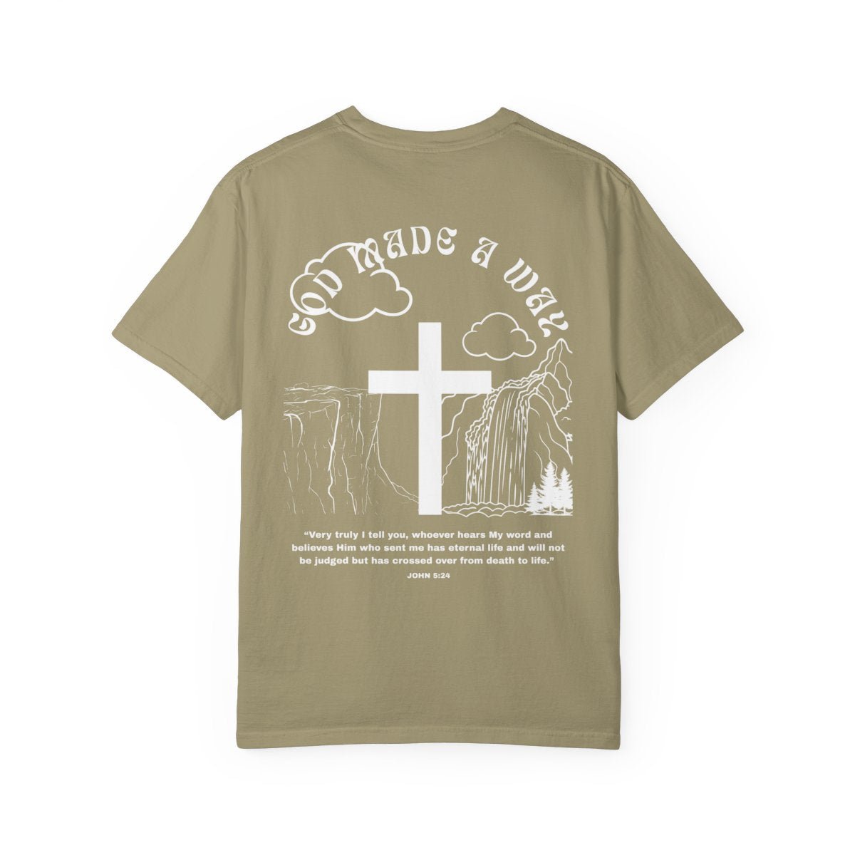 God Made a Way Unisex Tee - Seek and Share Designs