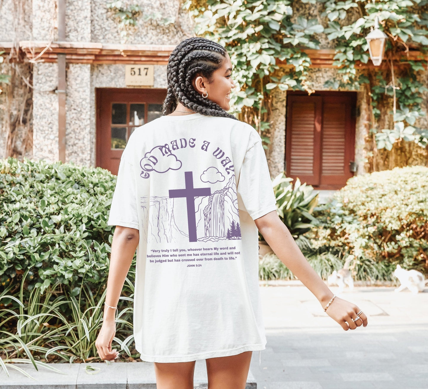 God Made a Way Unisex Tee - Seek and Share Designs