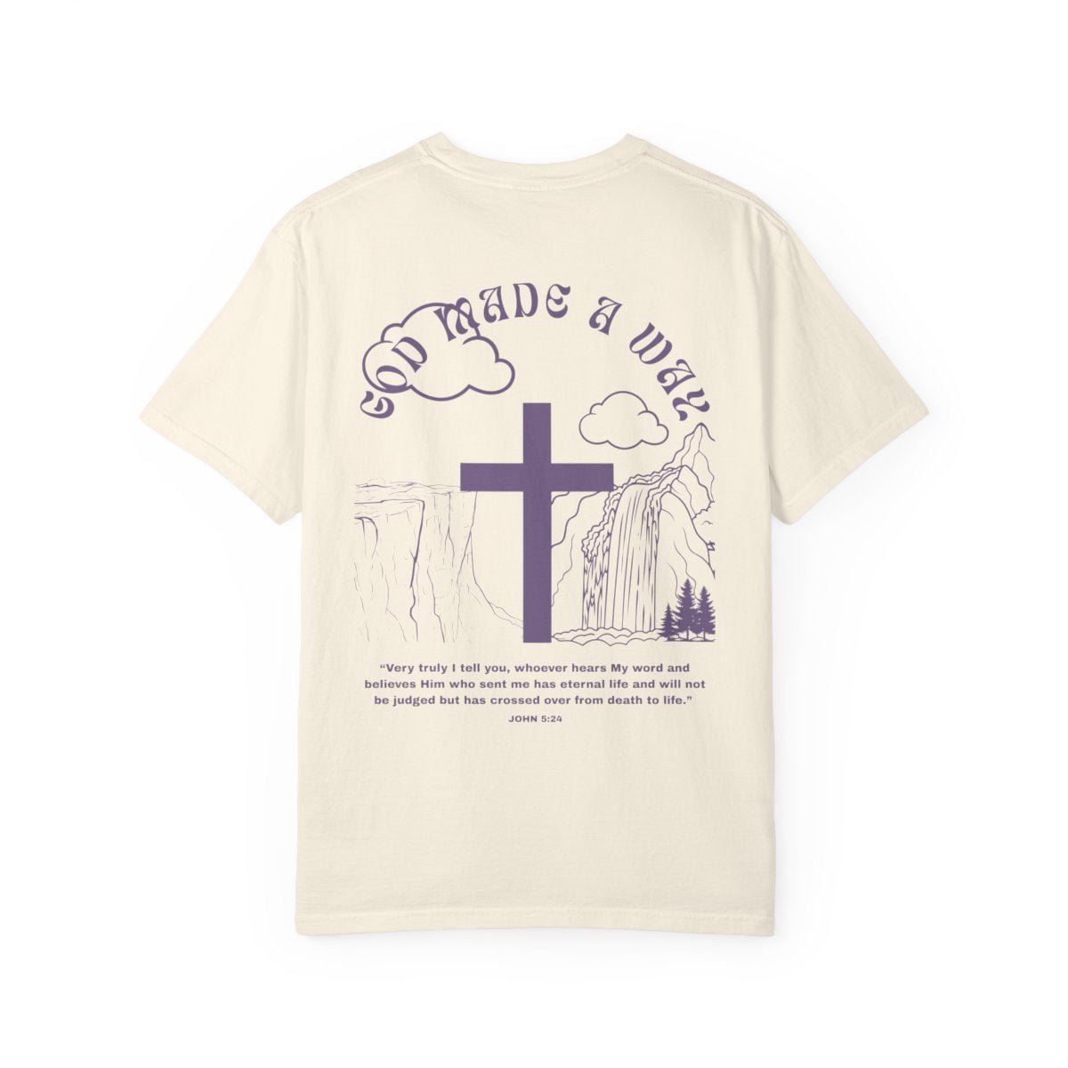 God Made a Way Unisex Tee - Seek and Share Designs