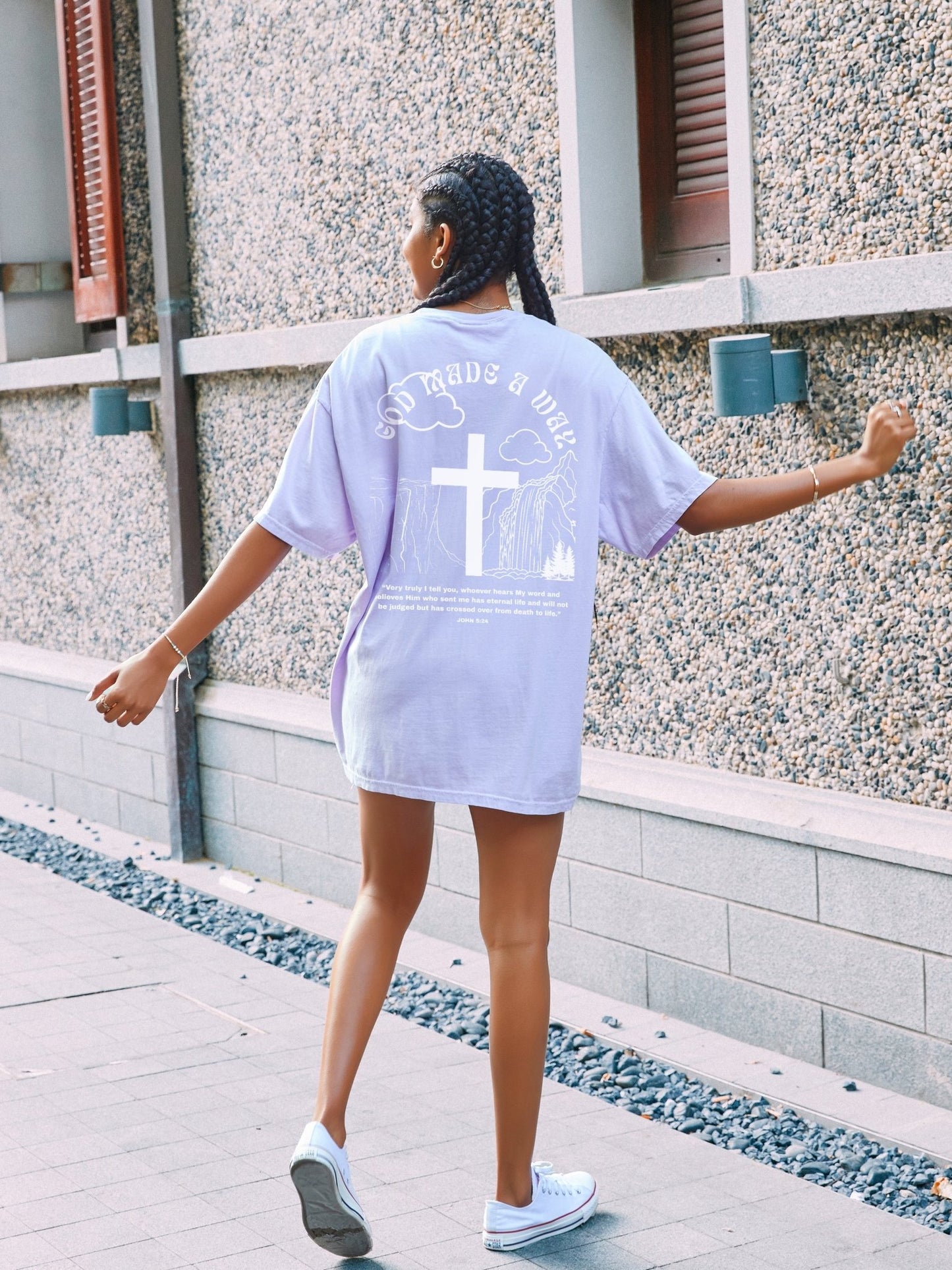 God Made a Way Unisex Tee - Seek and Share Designs