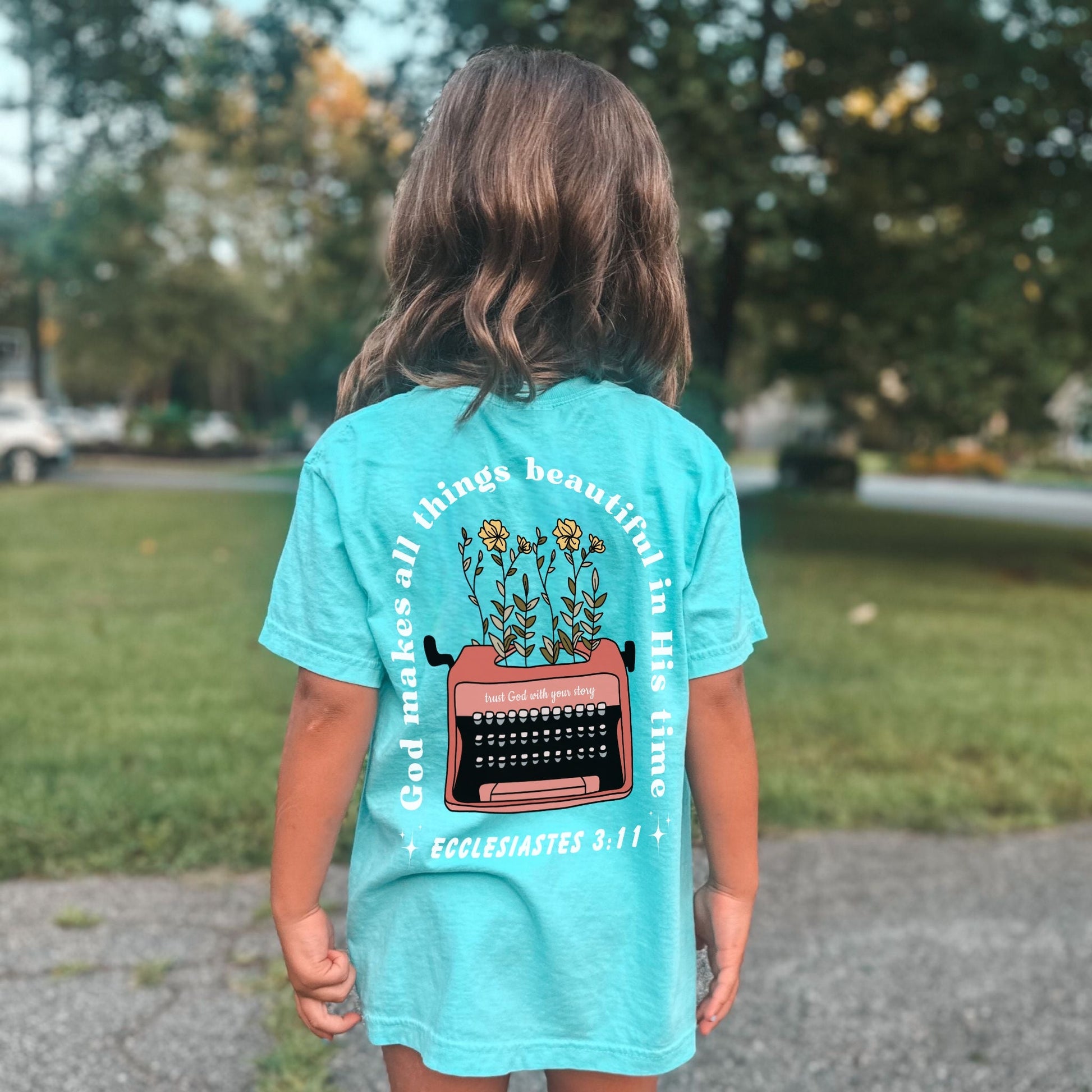 God Makes All Things Beautiful in His Time Mommy and Me Shirts Youth - Adult sizes - Seek and Share Designs