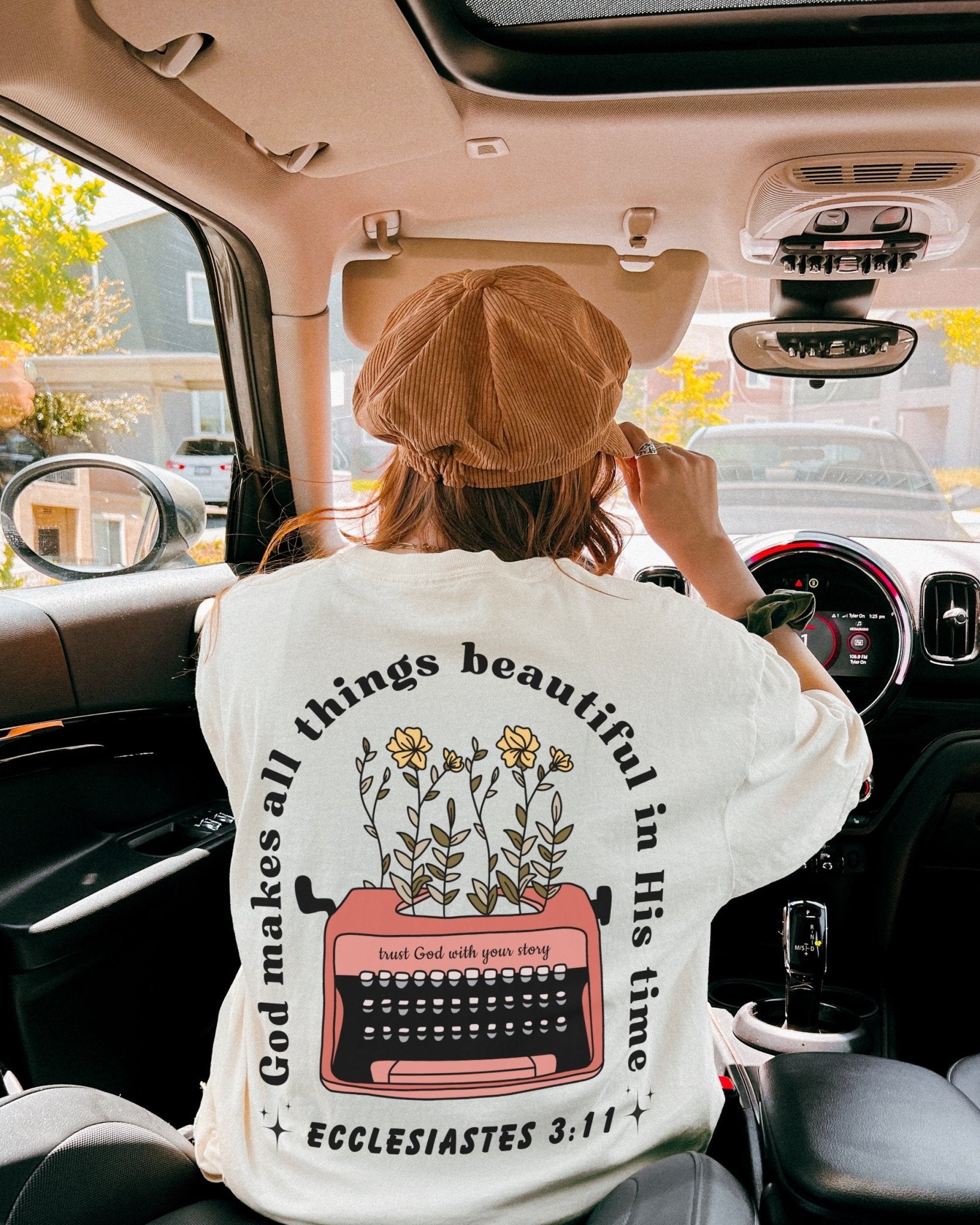 God Makes All Things Beautiful in His time Unisex Adult Tee - Seek and Share Designs