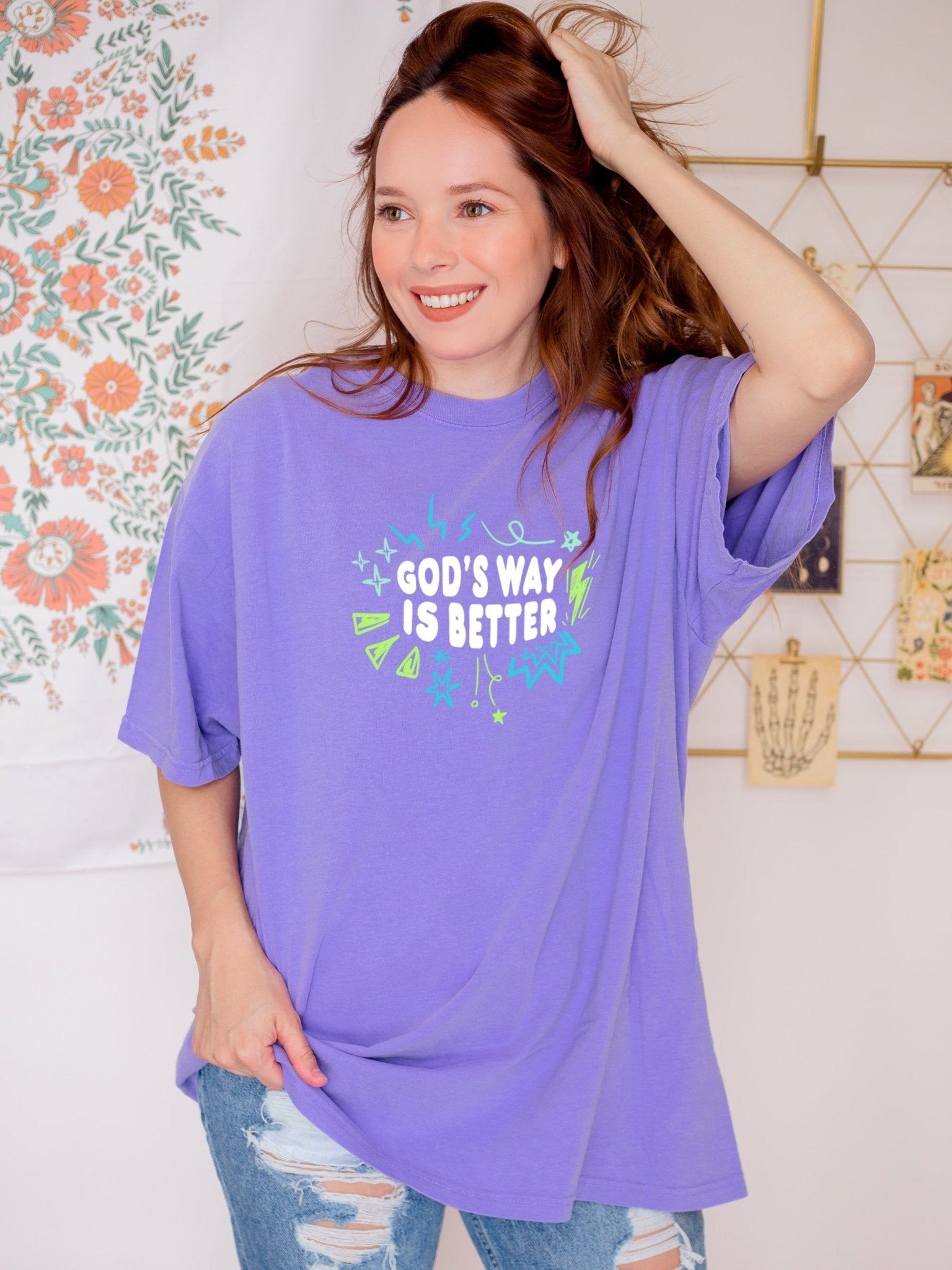 God's Way is Better Adult Unisex Tee - Seek and Share Designs