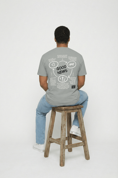 Good News Three Circles Evangelism Unisex Tee - Seek and Share Designs