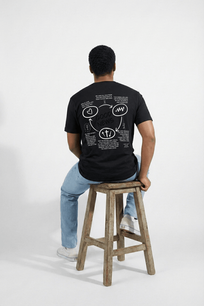 Good News Three Circles Evangelism Unisex Tee - Seek and Share Designs