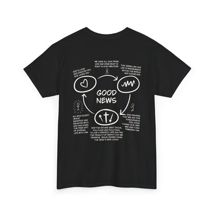 Good News Three Circles Unisex Adult Tee - Seek and Share Designs